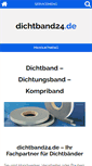 Mobile Screenshot of dichtband24.de